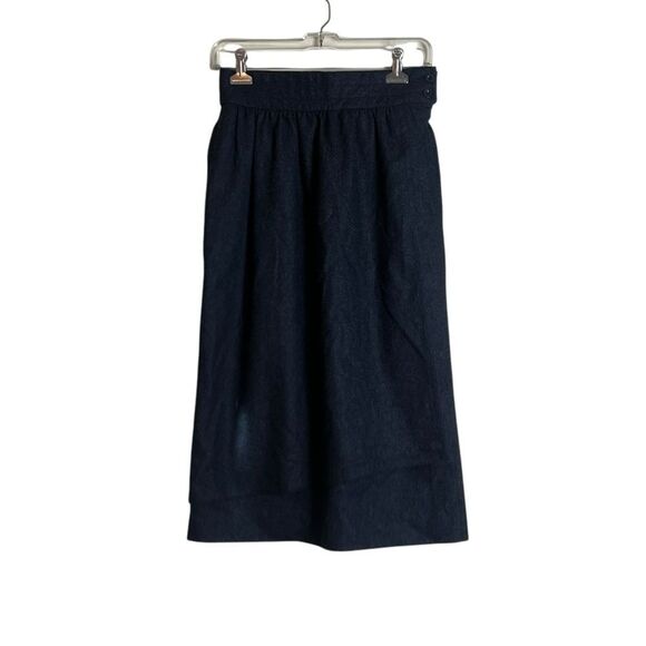 Escada Elegant dark grey 100% wool Midi Skirt - Picture 1 of 12